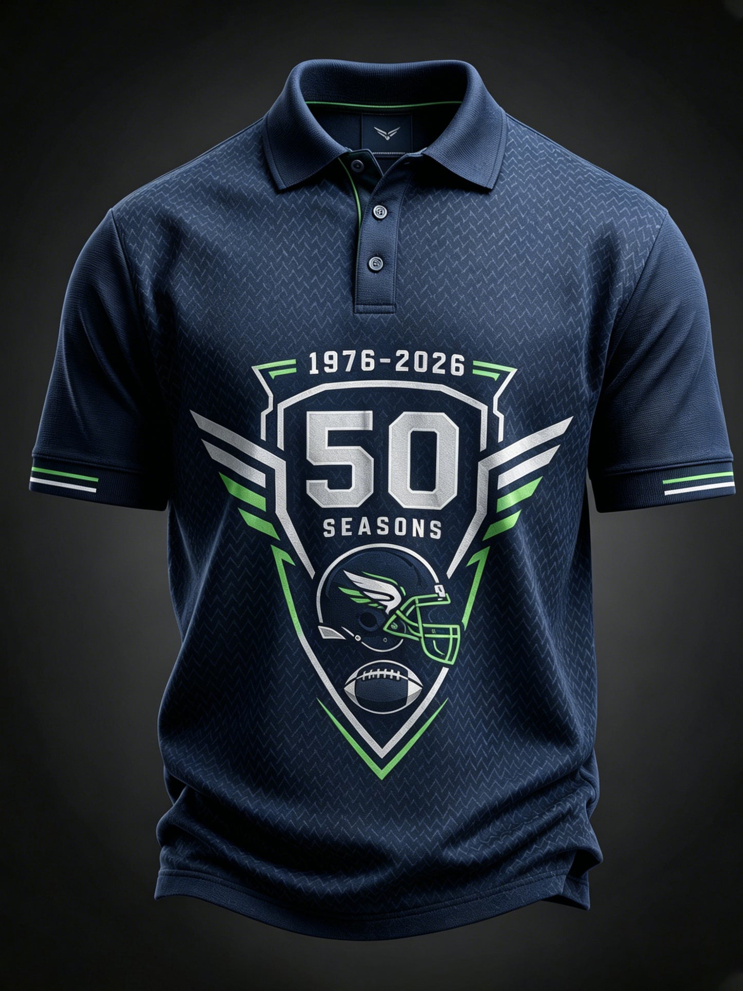 Men's 50th Anniversary Art Print Polo