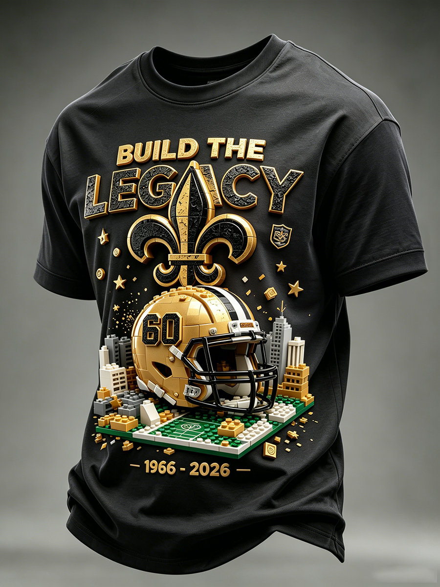 Men's New Orleans Saints Short Sleeves T-Shirt