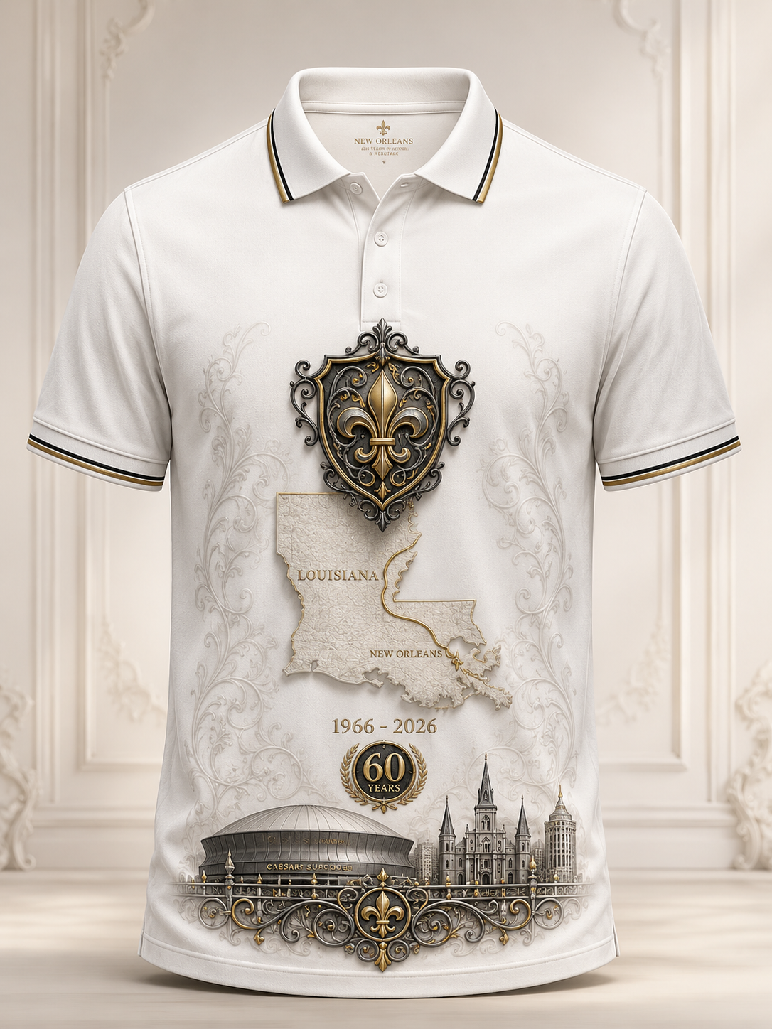 Men's New Orleans Saints Short Sleeve Shirt