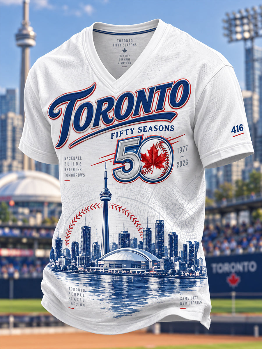 Men's Toronto V-Neck T-Shirt