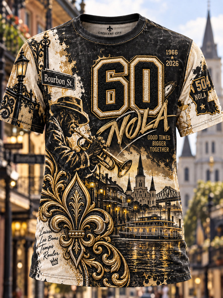 Men's New Orleans Saints Short Sleeves T-Shirt