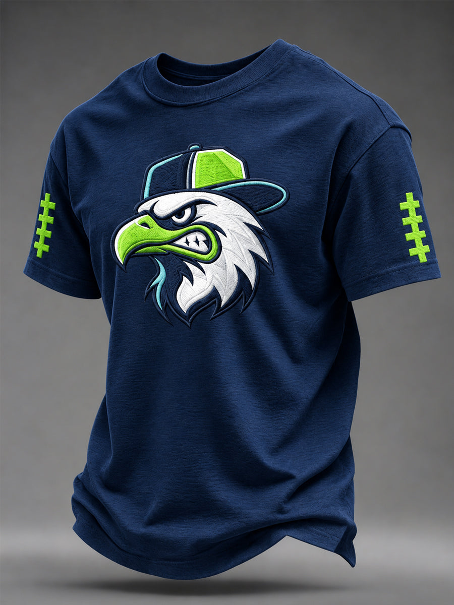 Men's Football Gameday Gift For Football Fans Casual Tee