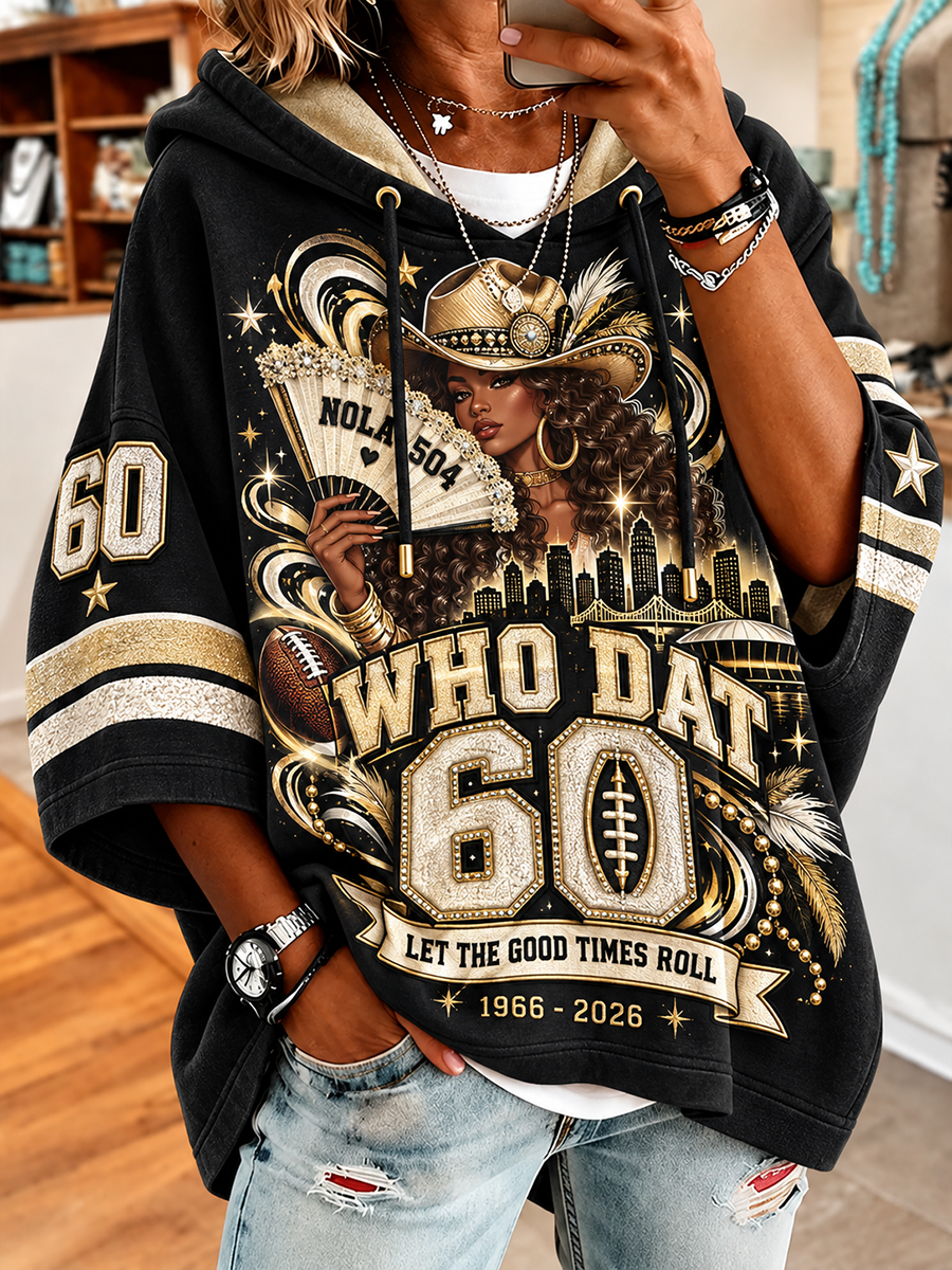Women’S New Orleans Saints Short-Sleeve Hoodie