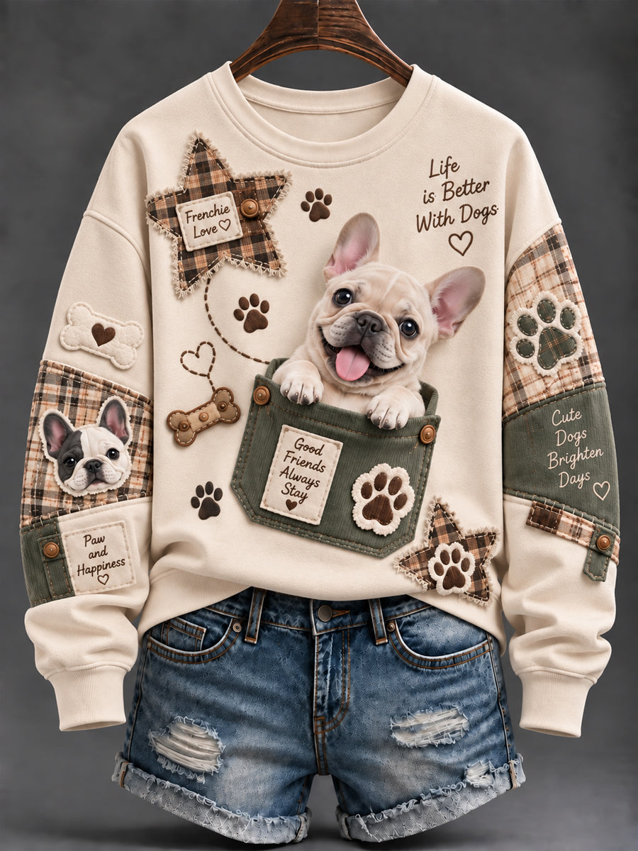 Women's Cute Animals Print Sweatshirt