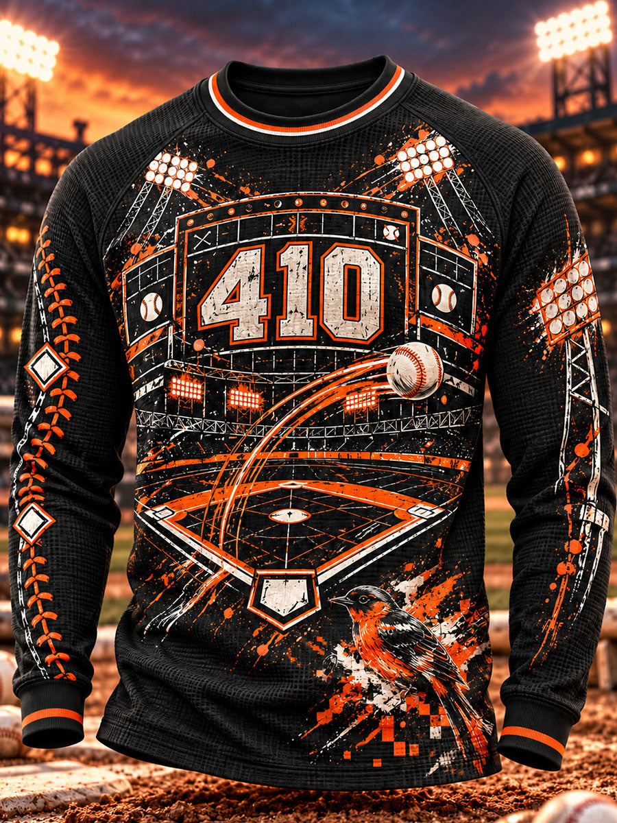 Men's Waffle Long Sleeve T-Shirt