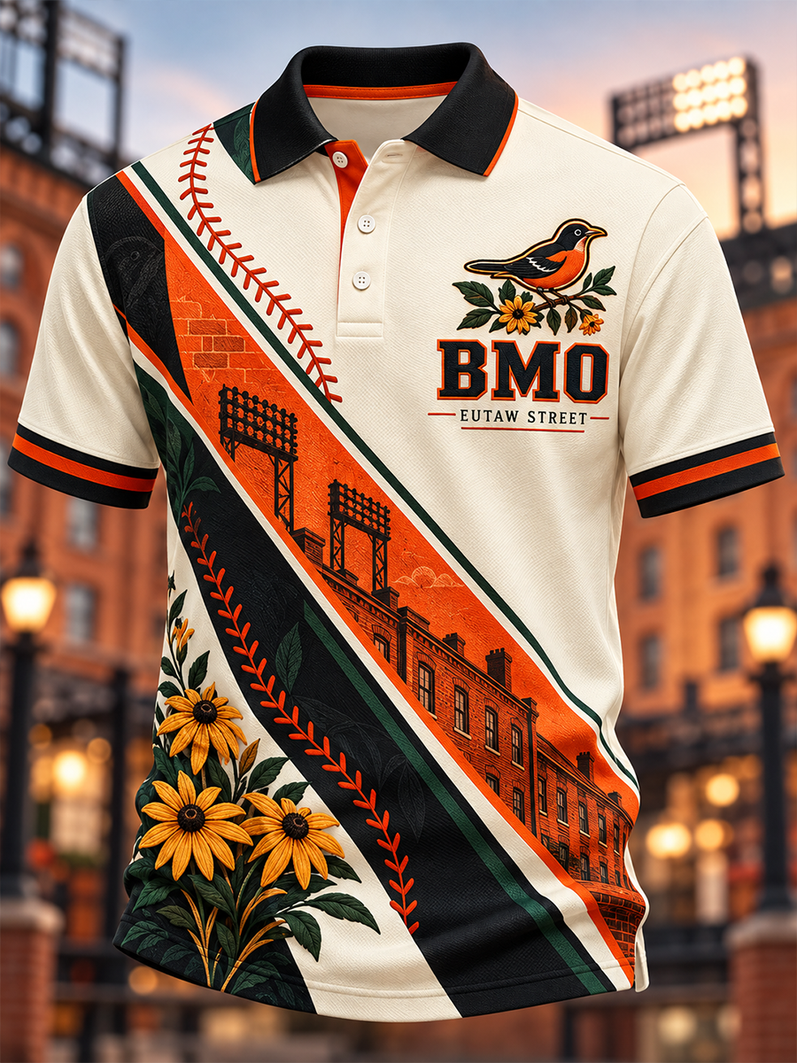 Men's Baltimore Orioles Polo Shirt