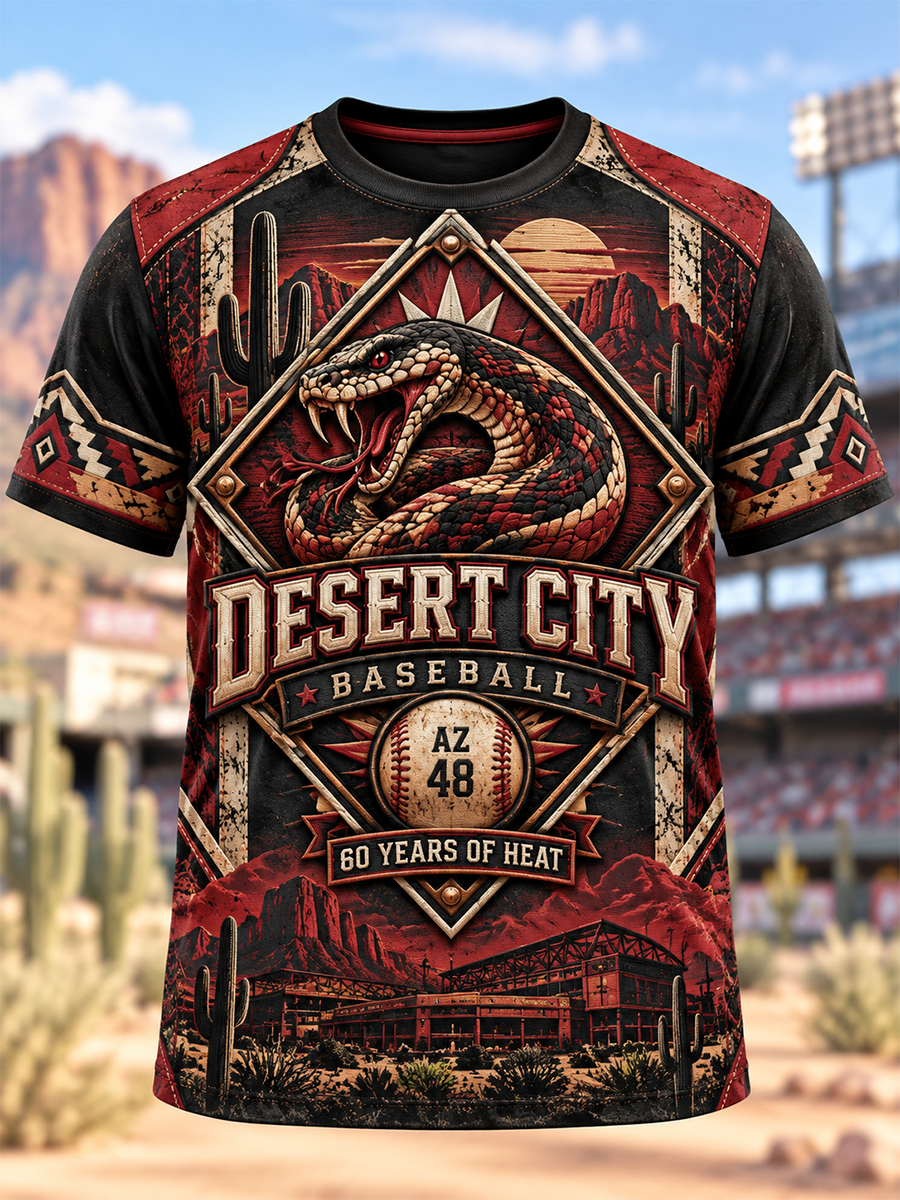 Men's Arizona Diamondbacks Short Sleeves T-Shirt