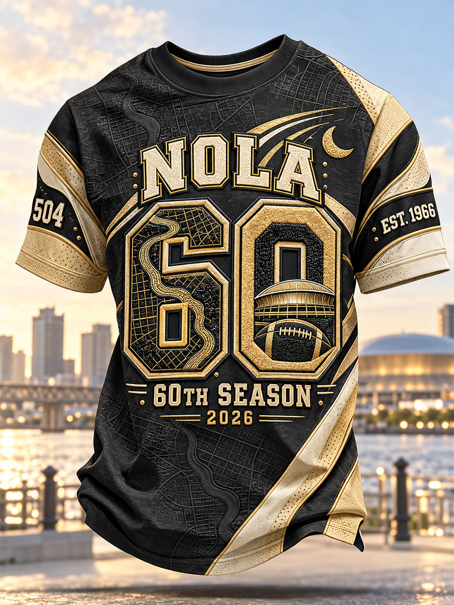 Men's New Orleans Saints Short Sleeves T-Shirt