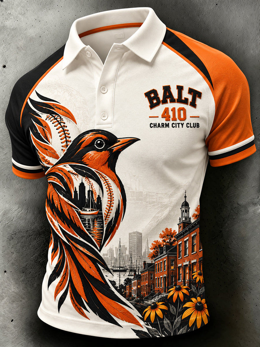 Men's Baltimore Orioles Polo Shirt