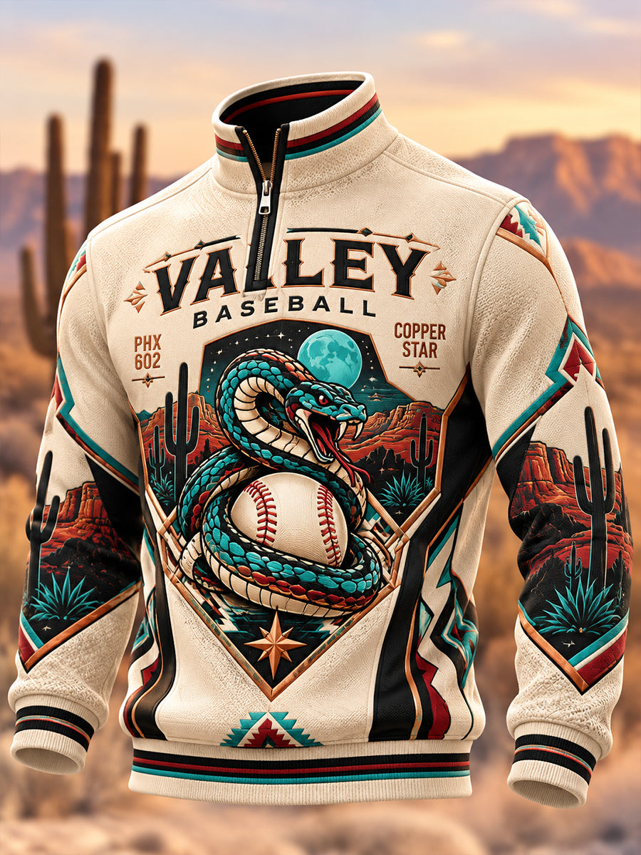 Men's Arizona Diamondbacks Zip-Up Sweatshirt
