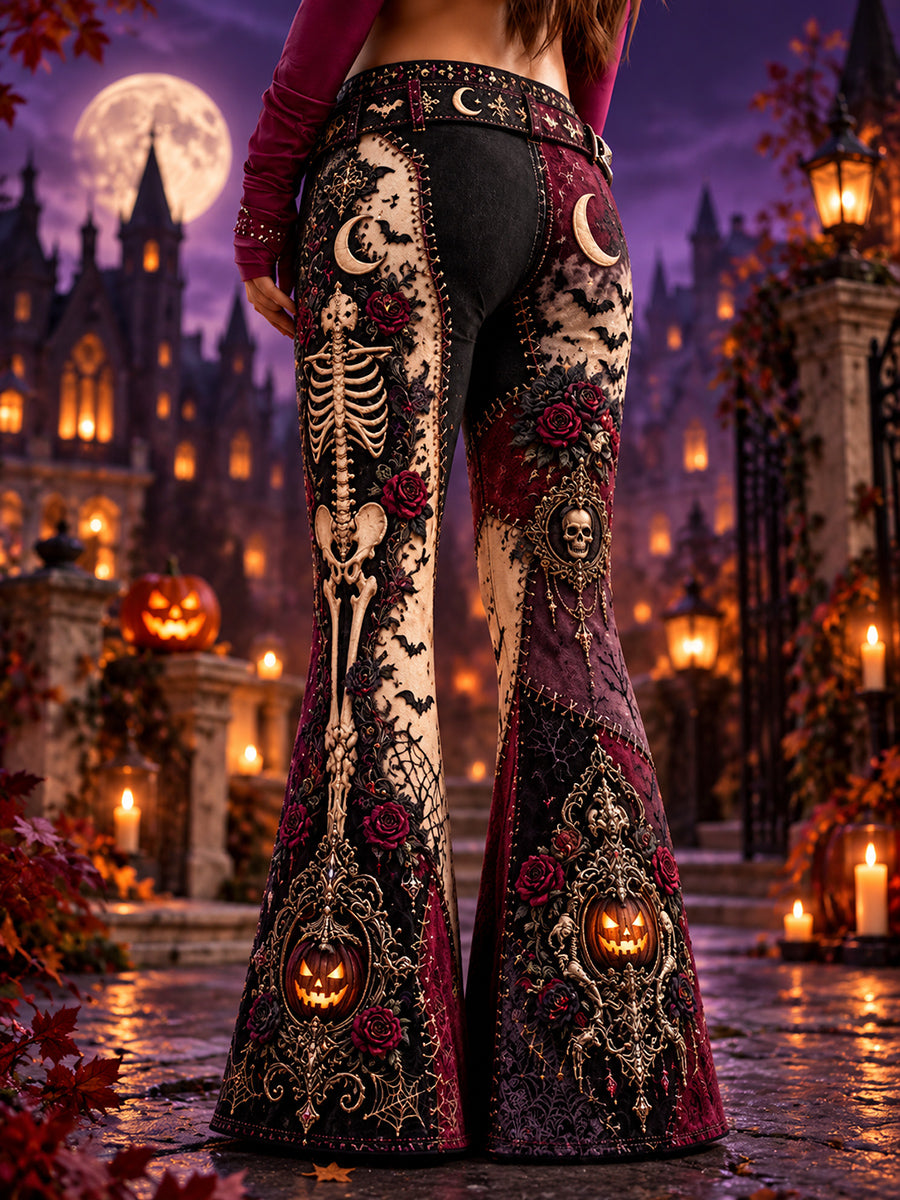 Women's American Halloween Printed Pants