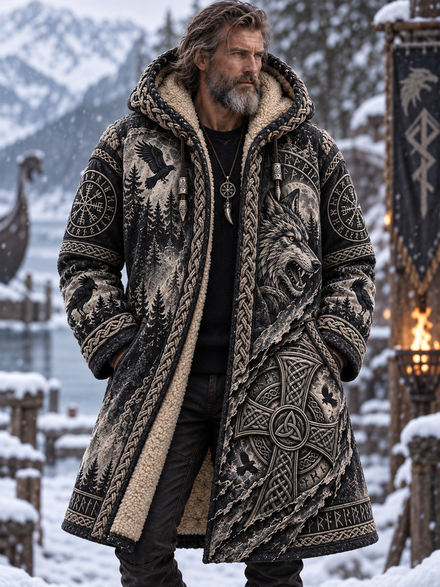 Men's Viking Fleece Lined Hoodie