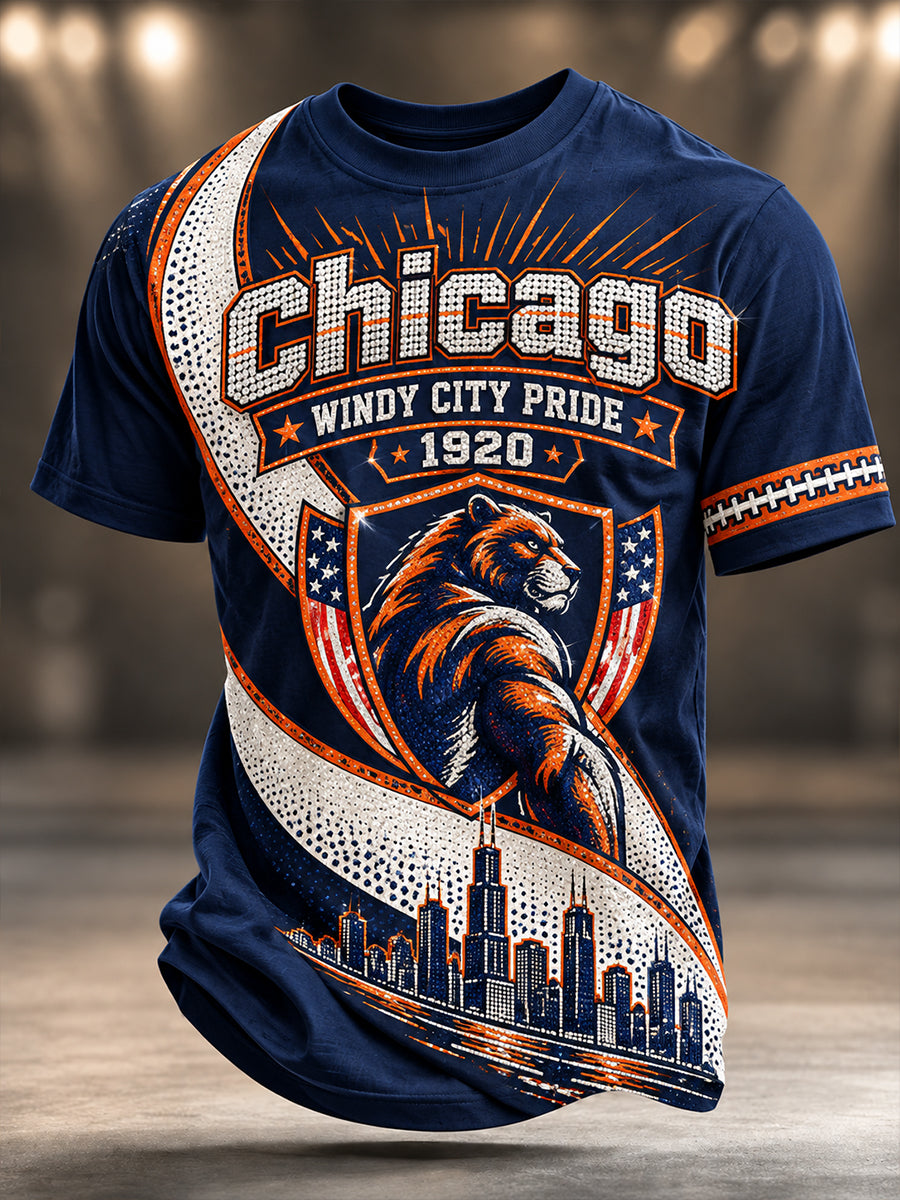 Men's American Football Chicago Bears Short Sleeve T-Shirt