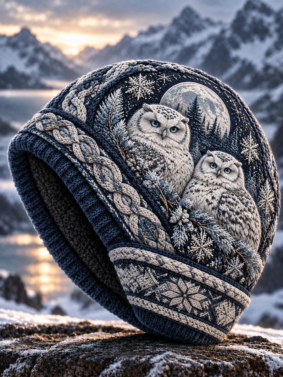 Nordic Autumn And Winter Animals Cold Knitted Hat