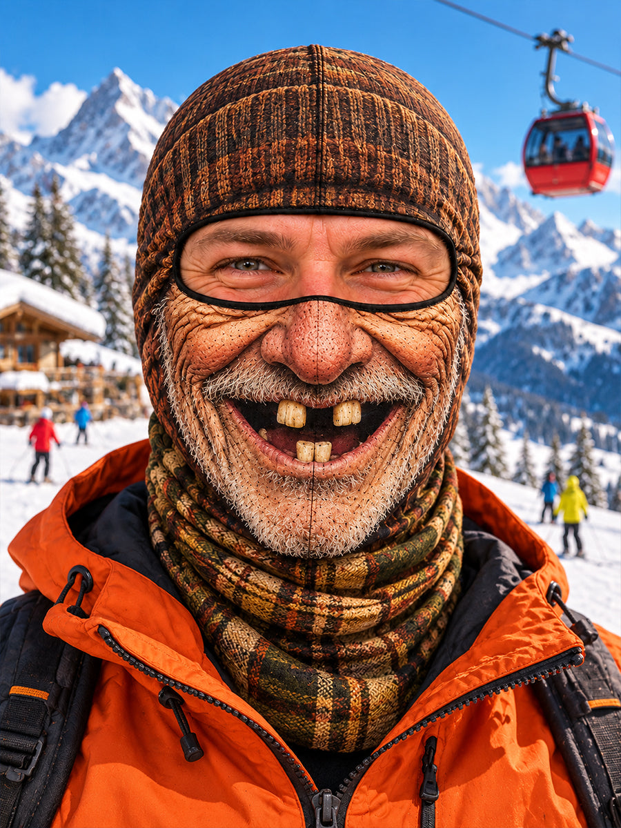 Funny And Wacky Full-Face Balaclava Hood