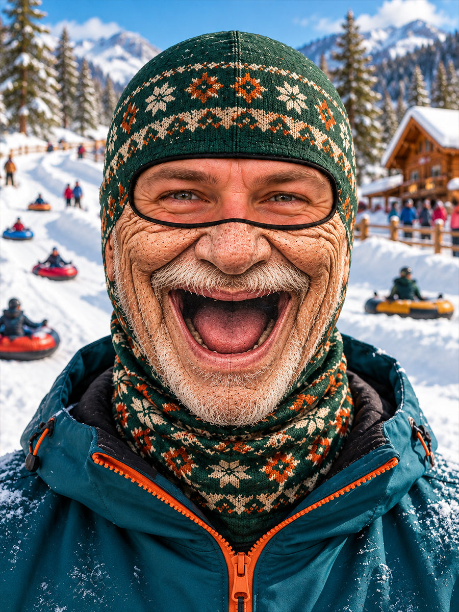 Funny And Wacky Full-Face Balaclava Hood