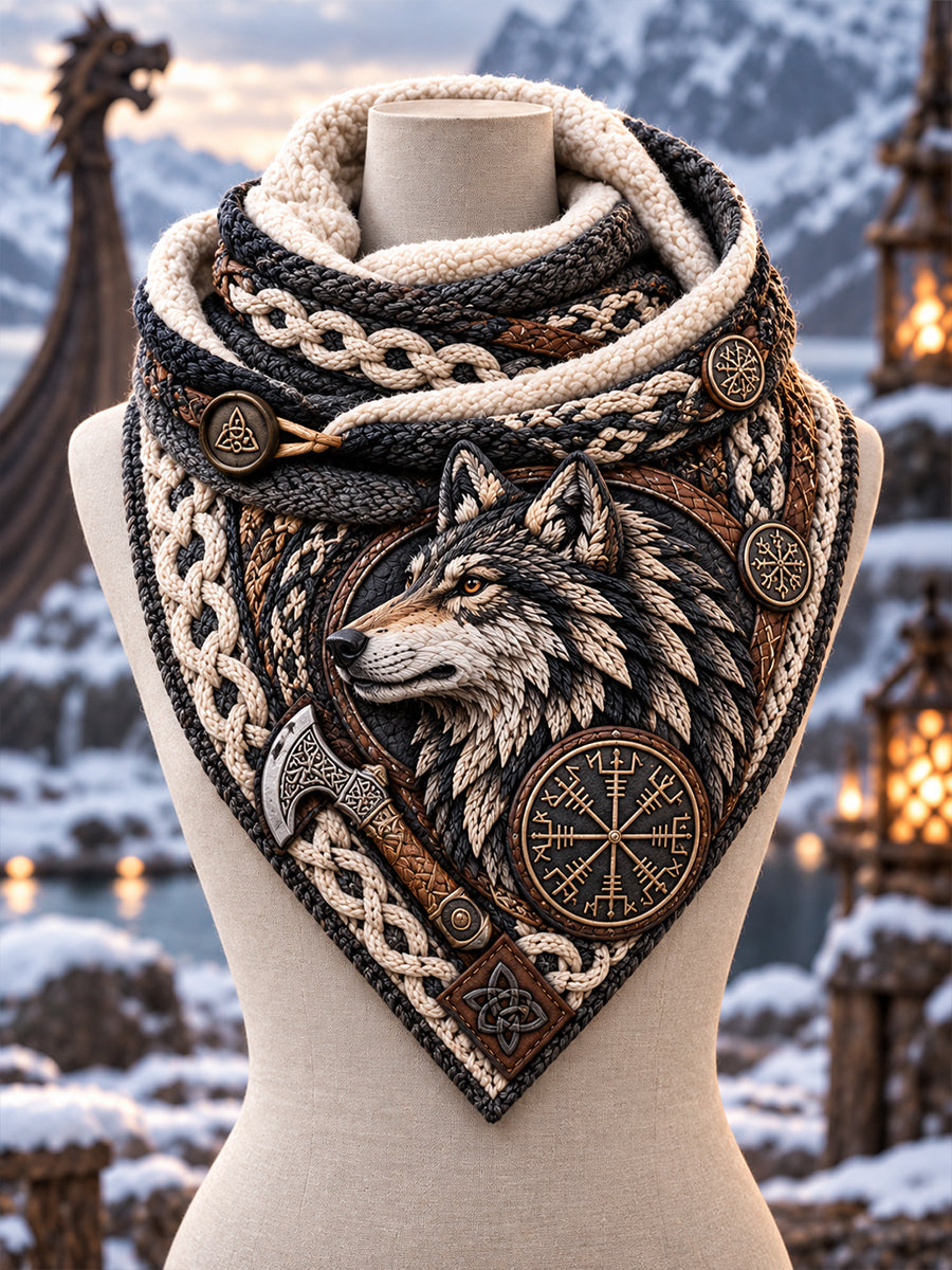 Viking Art Triangle Scarf