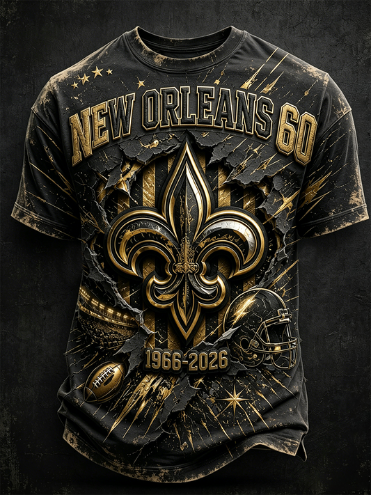 Men's New Orleans Saints Short Sleeves T-Shirt