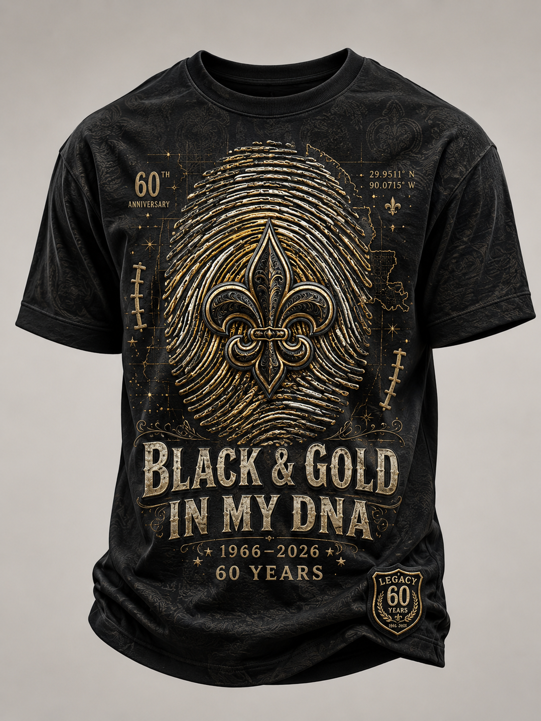 Men's New Orleans Saints Short Sleeves T-Shirt