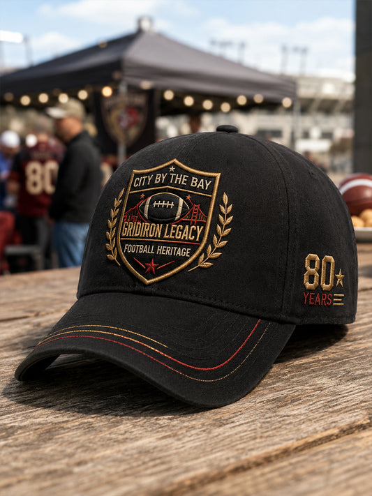 Hat Featuring 80th-Anniversary Commemorative Team Graphics