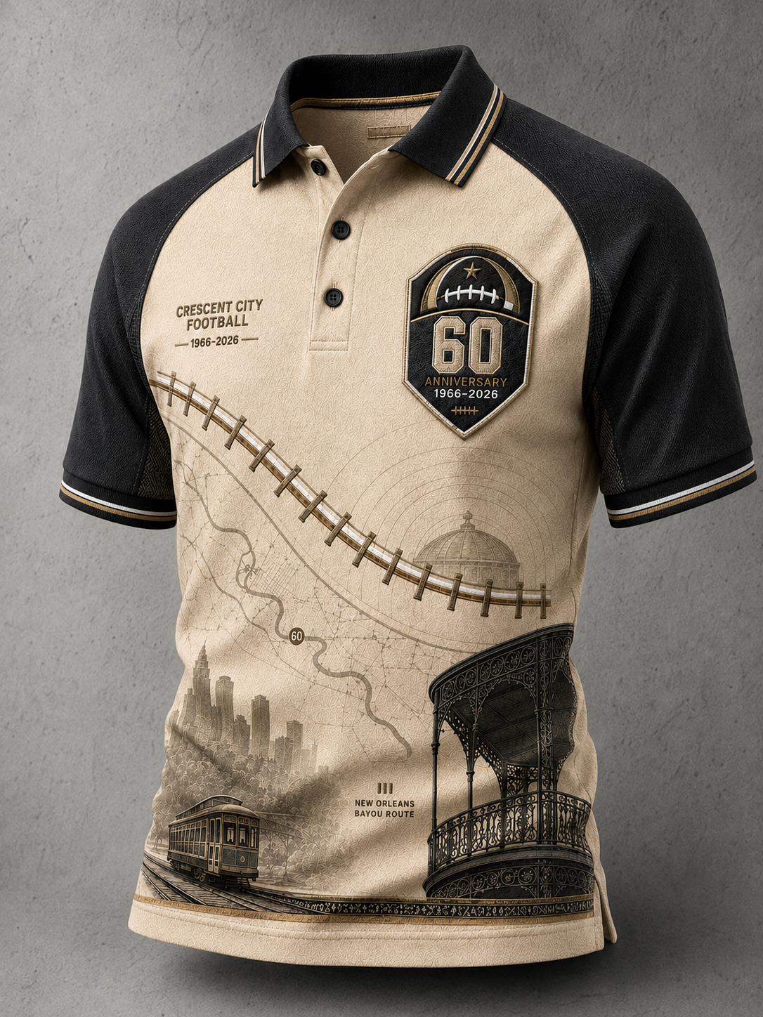 Men's New Orleans Saints Polo Shirt