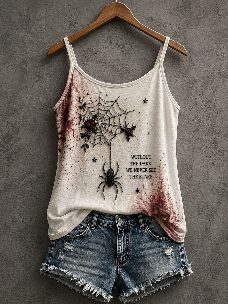 Women's Gothic Spider Tank Top