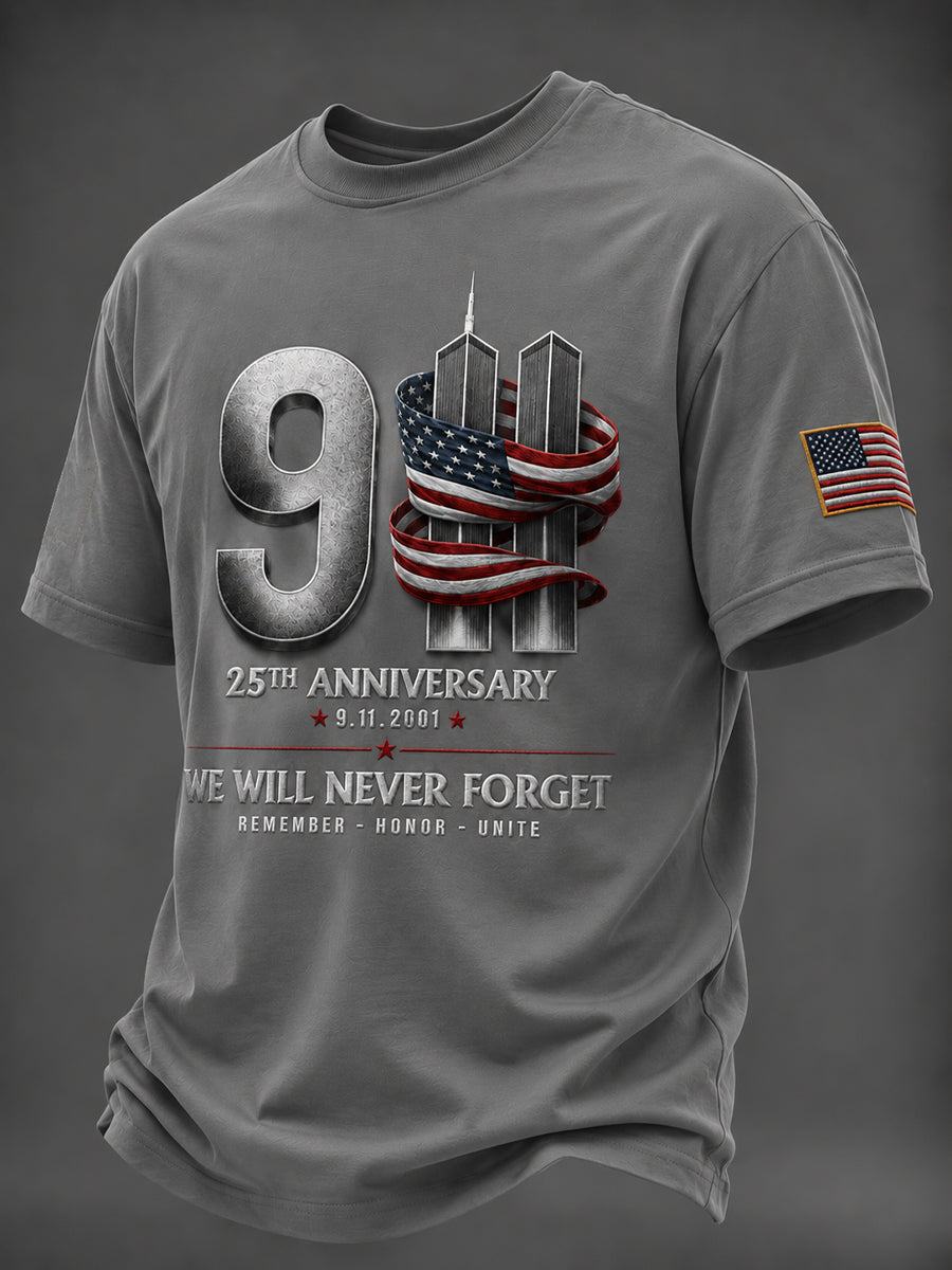 Men's America Printed T-shirt