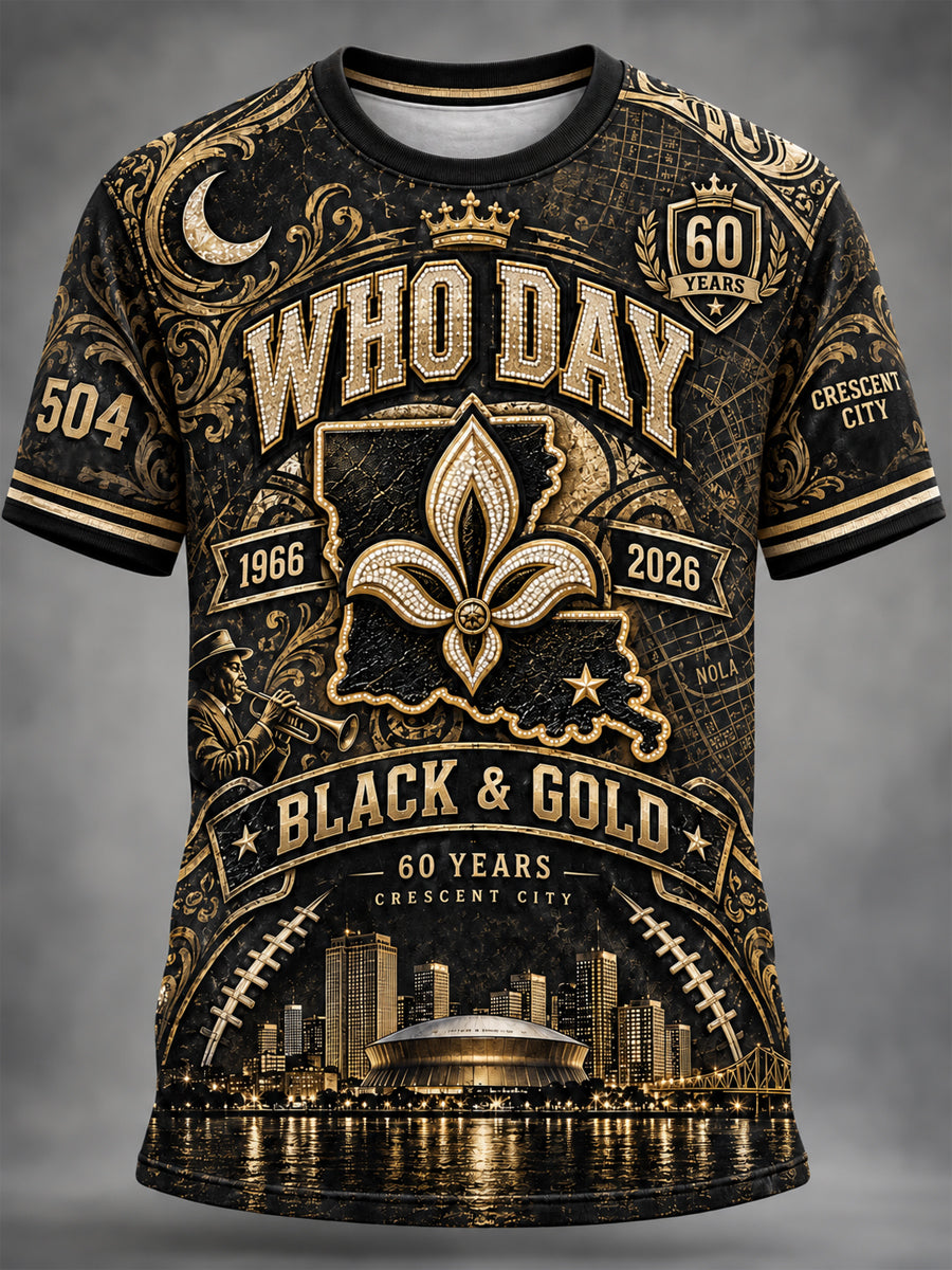 Men's New Orleans Saints Short Sleeves T-Shirt