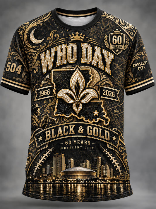 Men's New Orleans Saints Short Sleeves T-Shirt