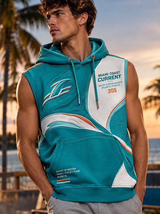 Men's Sleeveless Hoodie