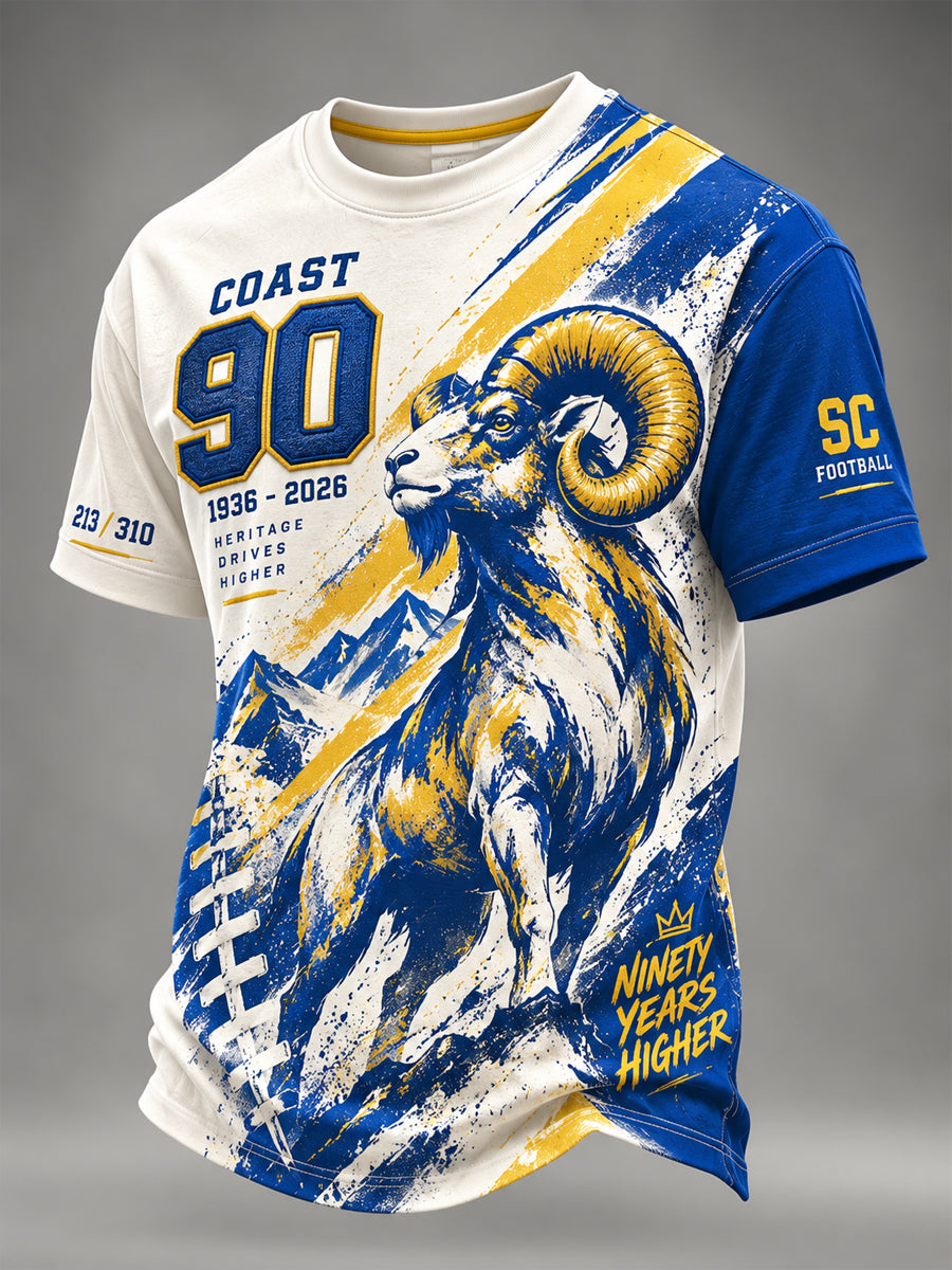 Men's Los Angeles Rams Short Sleeves T-Shirt