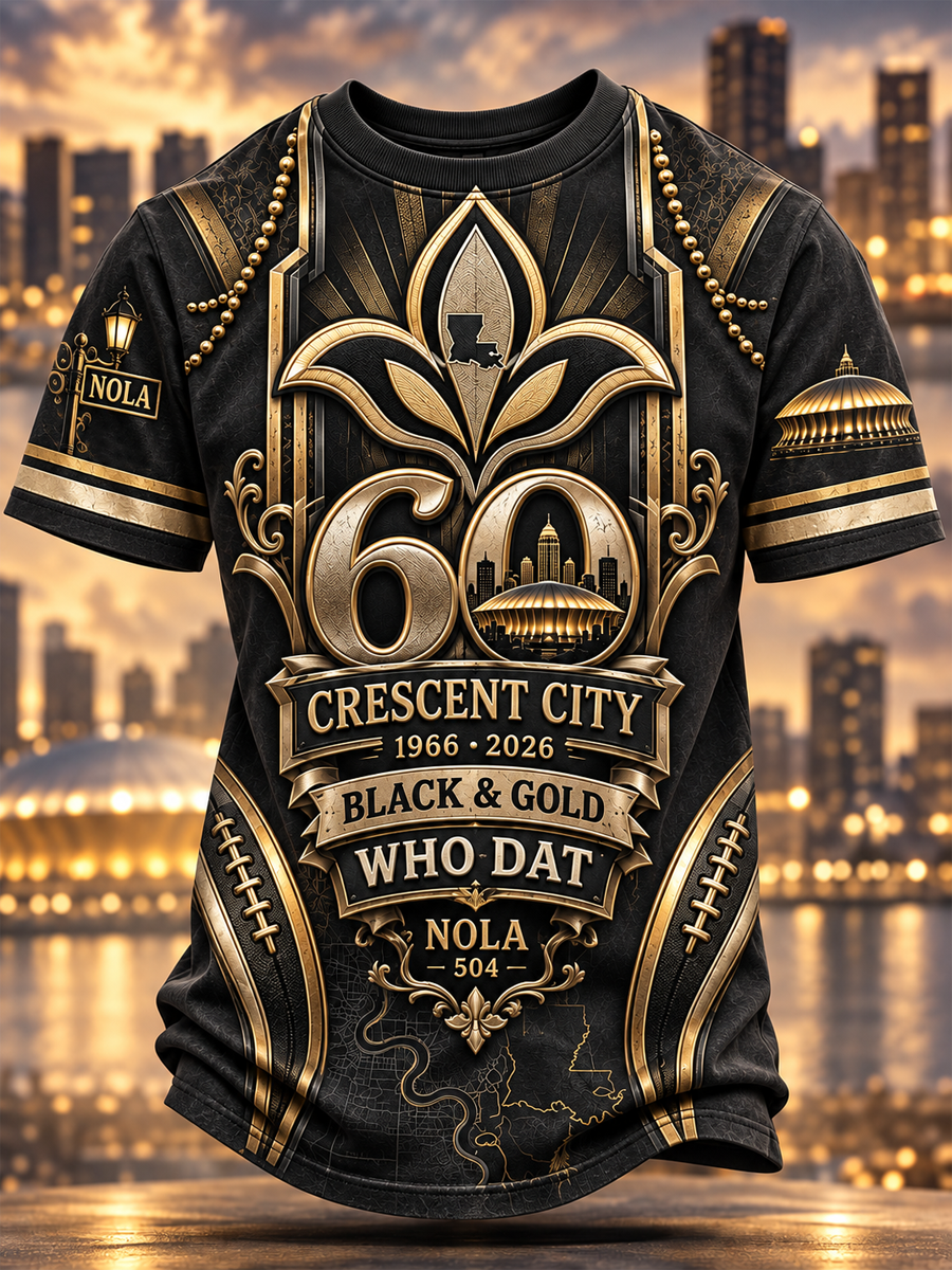 Men's New Orleans Saints Short Sleeves T-Shirt