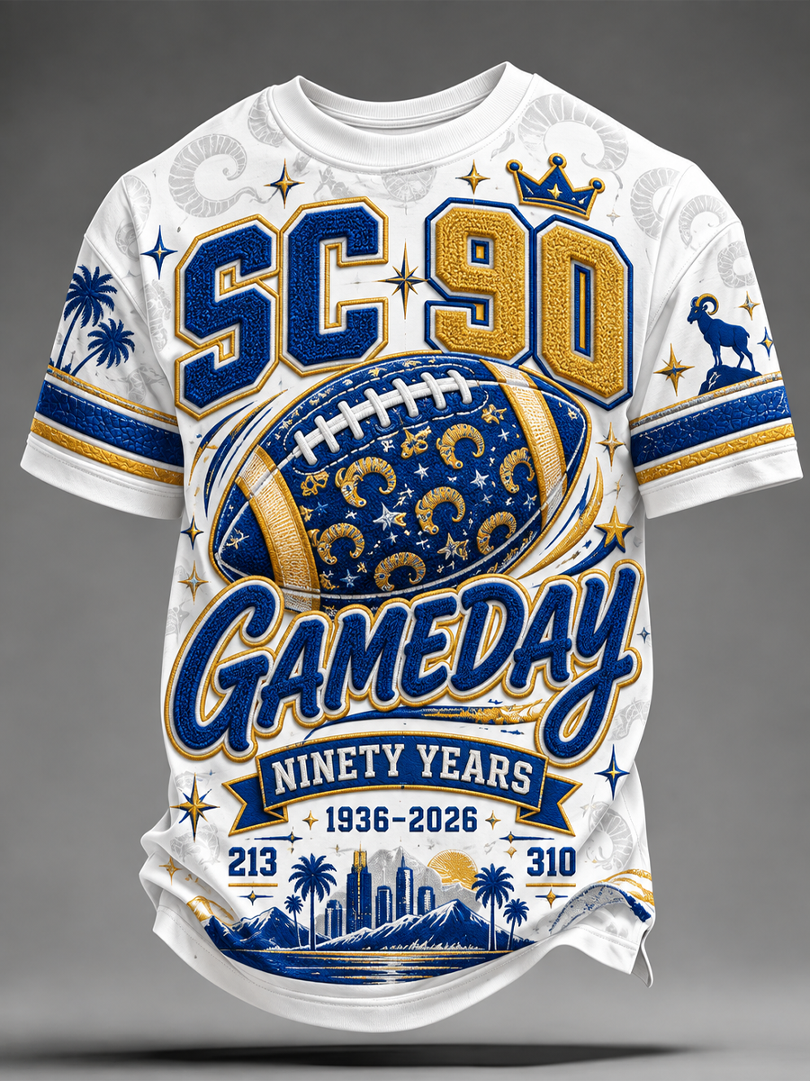 Men's Los Angeles Rams Short Sleeves T-Shirt