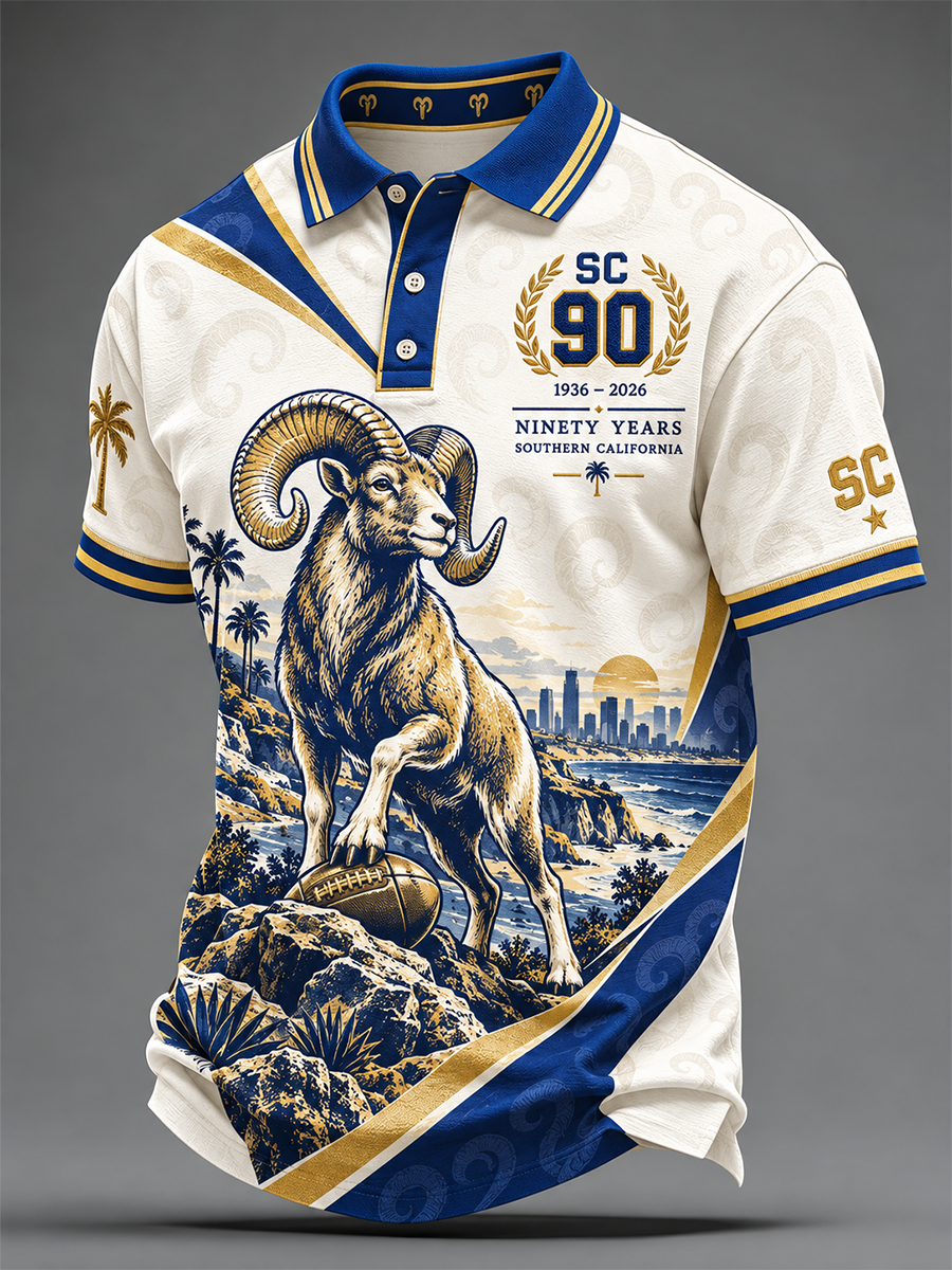 Men's Los Angeles Rams Polo Shirt
