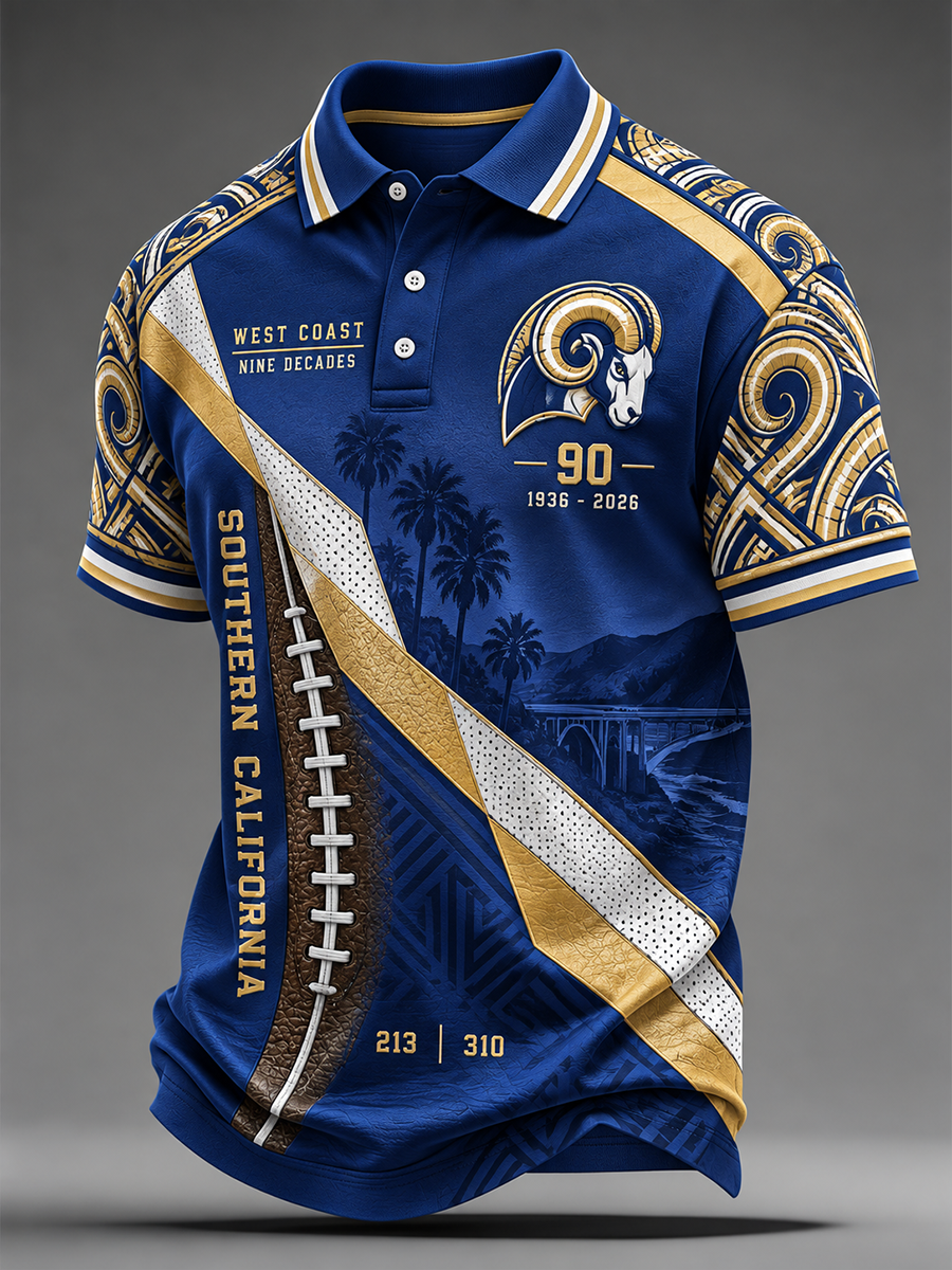 Men's Los Angeles Rams Polo Shirt