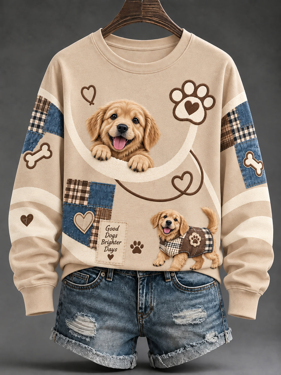 Women's Cute animals Print Sweatshirt