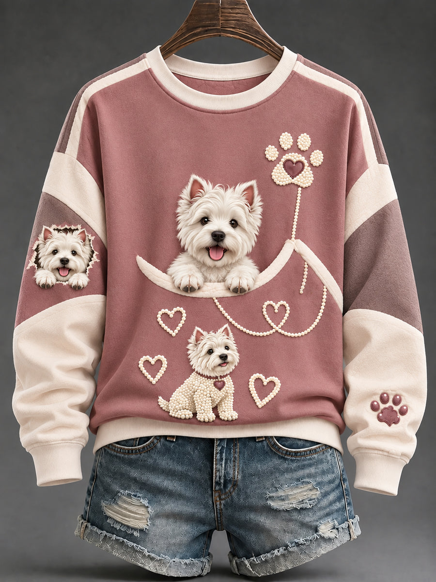 Women's Cute animals Print Sweatshirt