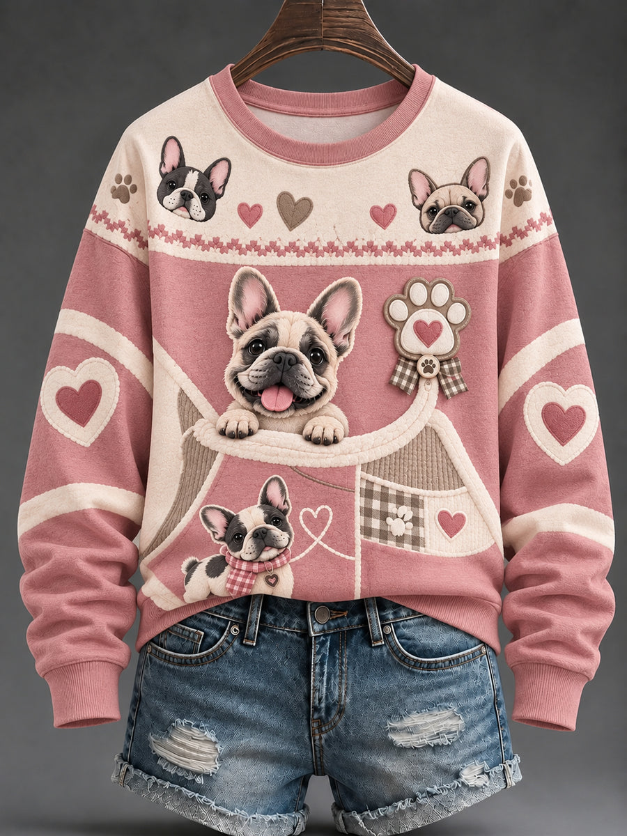 Women's Cute animals Print Sweatshirt