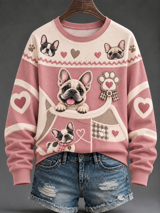 Women's Cute animals Print Sweatshirt