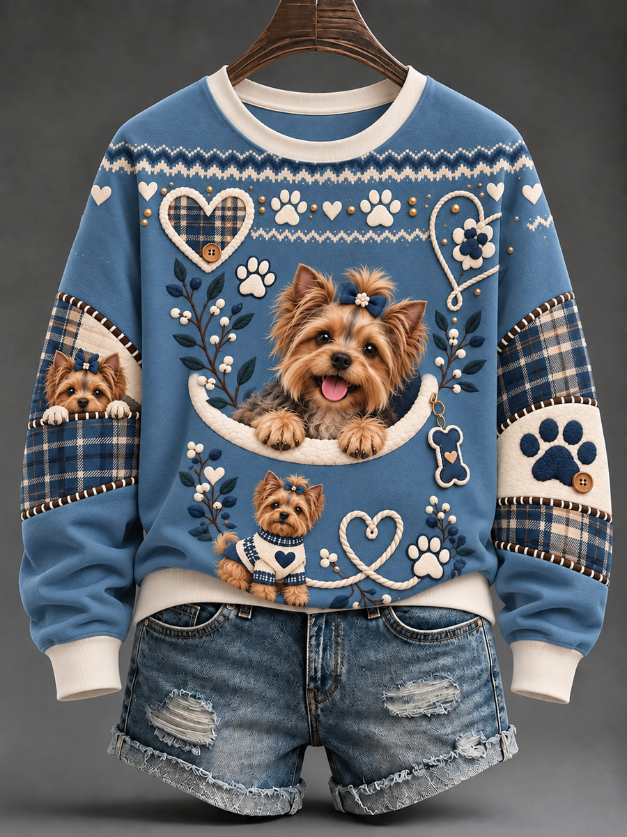 Women's Cute animals Print Sweatshirt