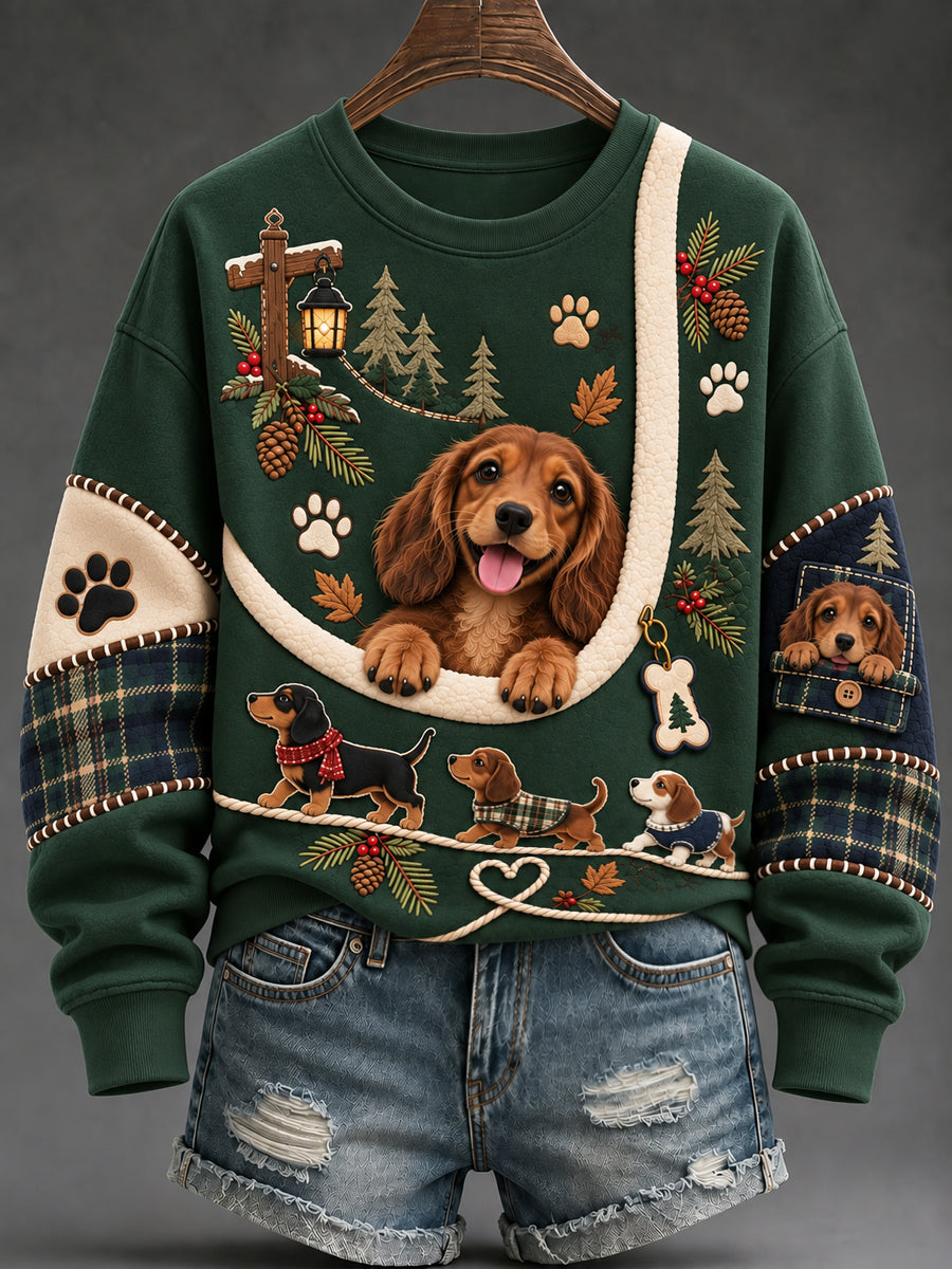 Women's Cute animals Print Sweatshirt