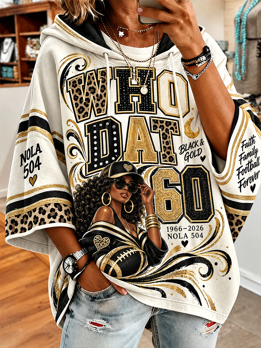 Women’S New Orleans Saints Short-Sleeve Hoodie