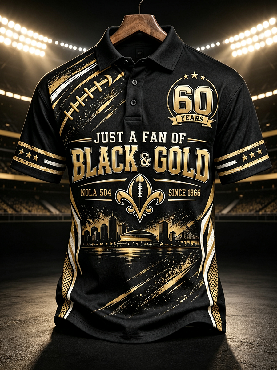 Men's New Orleans Saints Polo Shirt