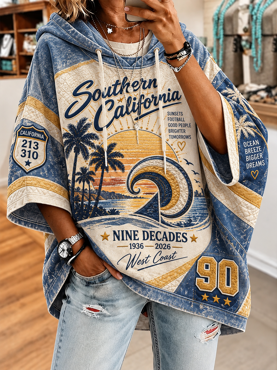 Women’S Los Angeles Rams Short-Sleeve Hoodie