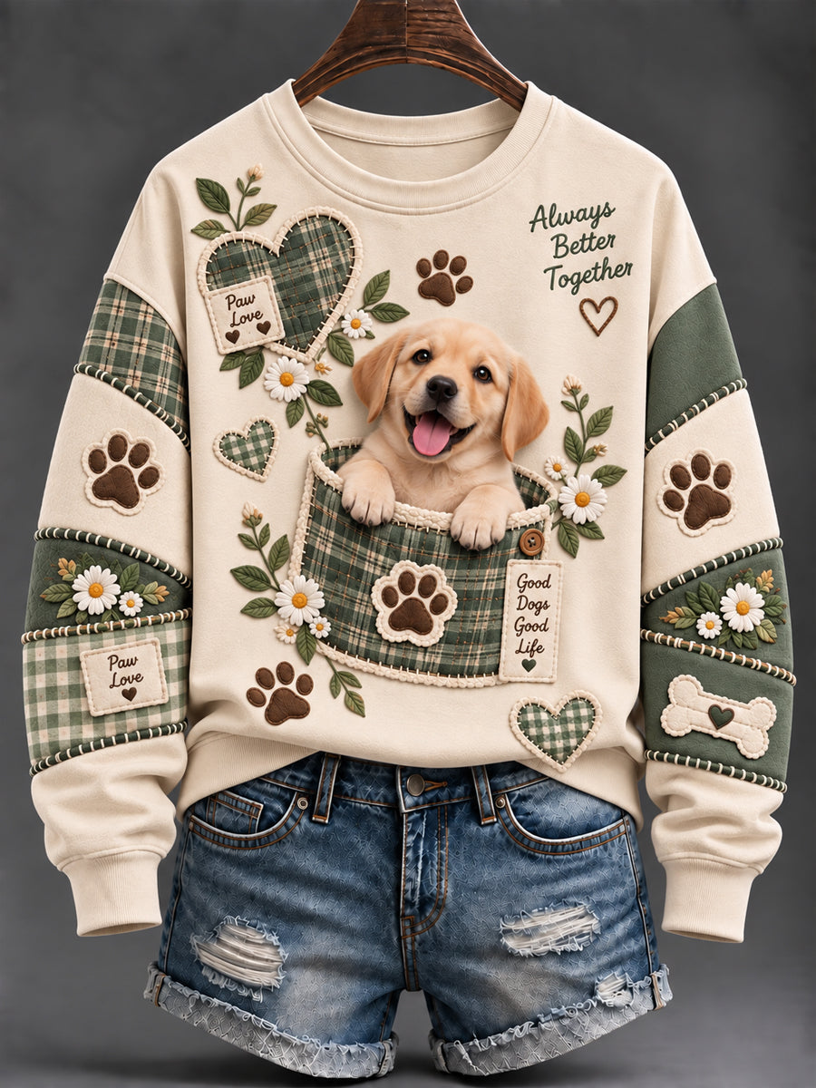 Women's Cute Animals Print Sweatshirt