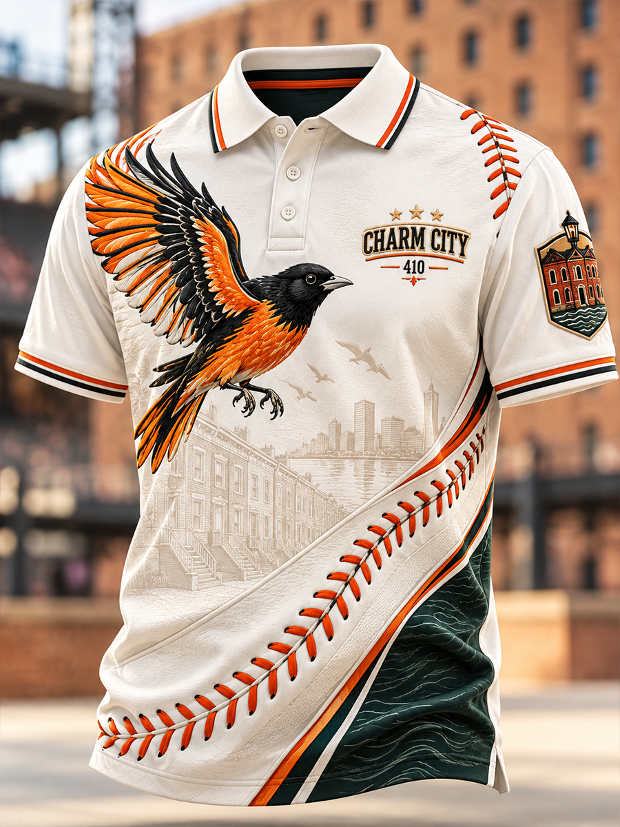 Men's Baltimore Orioles Polo Shirt