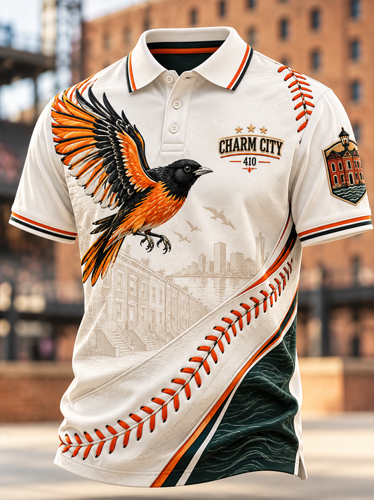 Men's Baltimore Orioles Polo Shirt