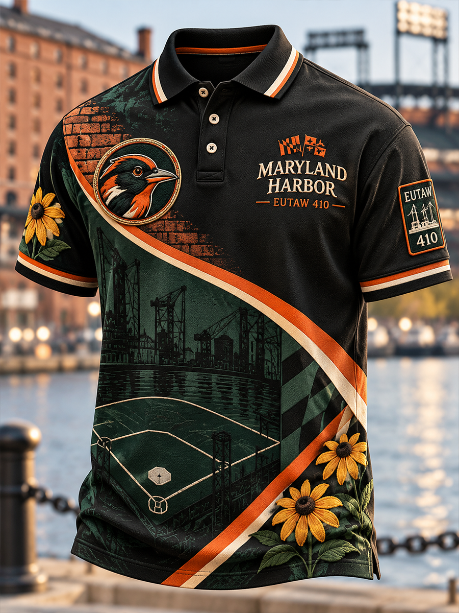 Men's Baltimore Orioles Polo Shirt