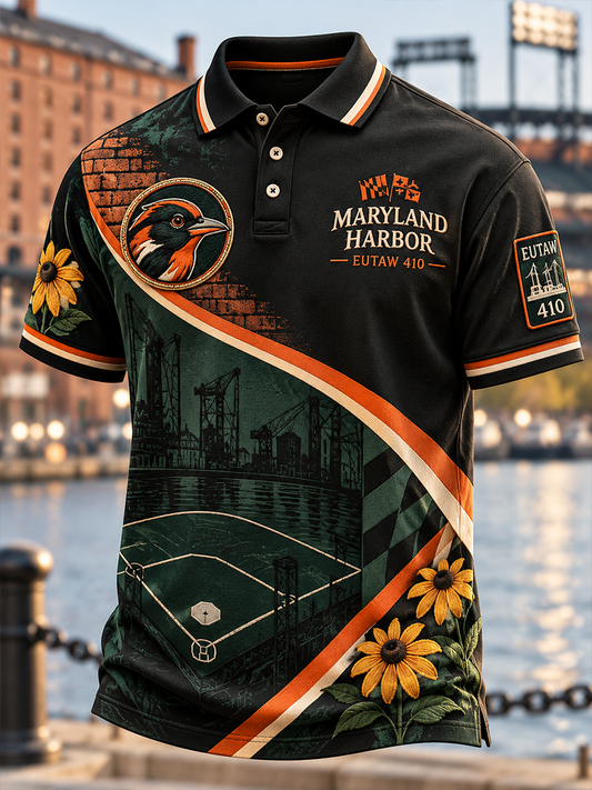 Men's Baltimore Orioles Polo Shirt