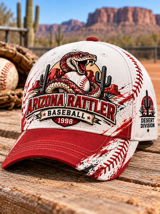 Men's Baseball-Style Printed Cap